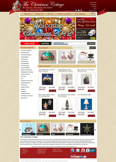 Magento: thechristmascottage